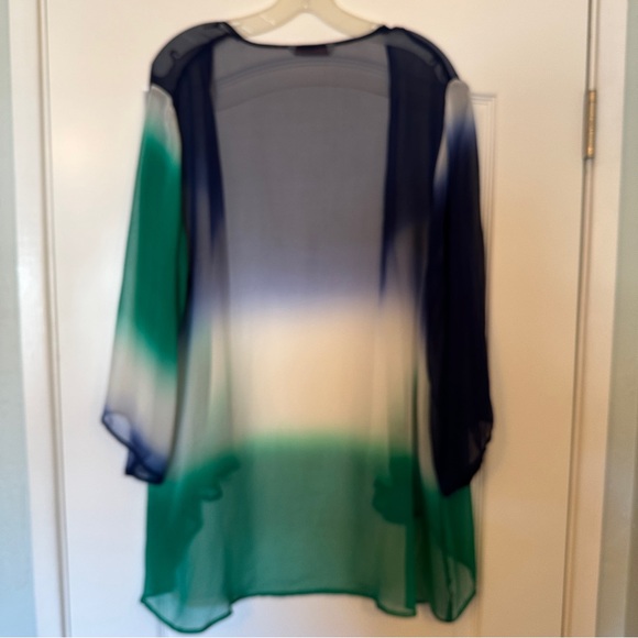 Sheer tri-color Topper | one size - Picture 2 of 7